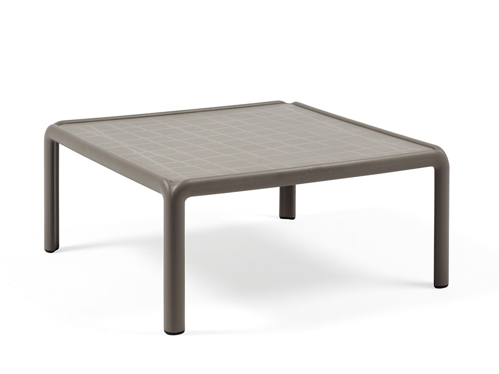 Mesa de centro de polipropileno con opción de sobre de cristal para terraza o jardín Komodo de Nardi - 5