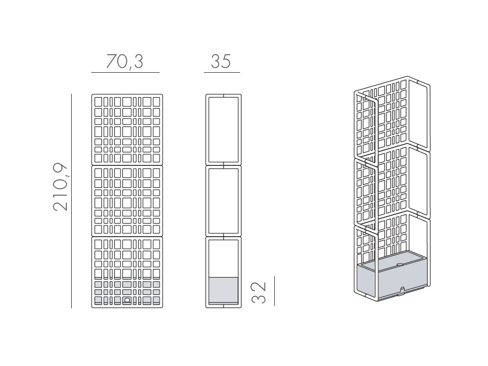 Separador de polipropileno Sipario de Nardi - 9