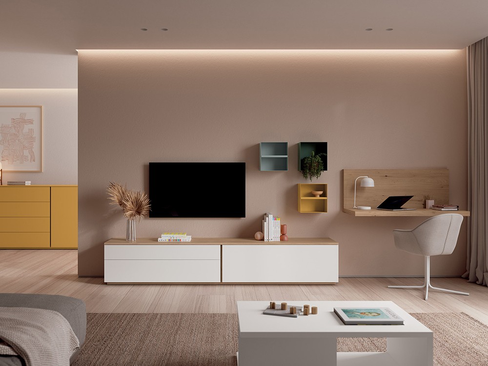 Escritorio suspendido Muss 04 de Tegar Mobel - 2