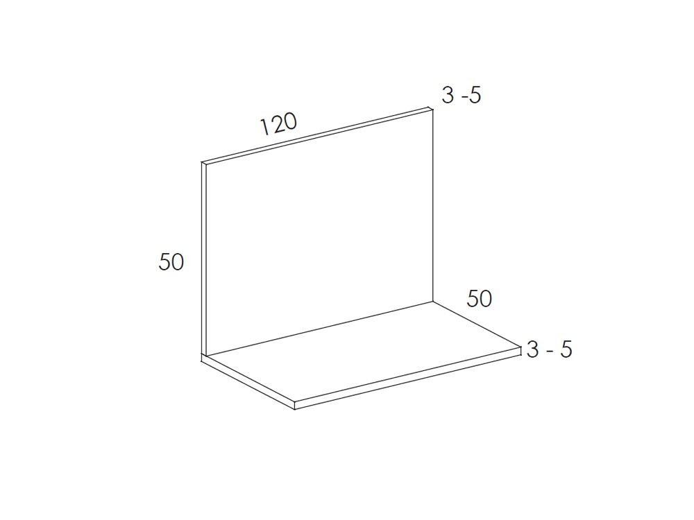 Escritorio suspendido Muss 04 de Tegar Mobel - 3