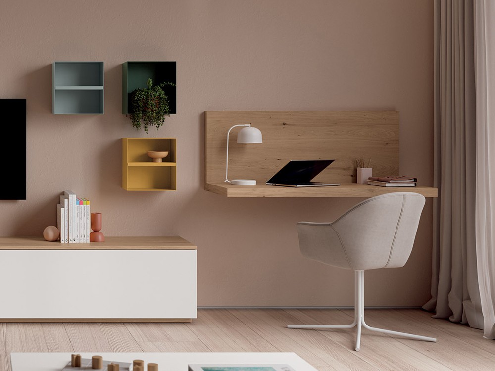 Escritorio suspendido Muss 04 de Tegar Mobel - 1