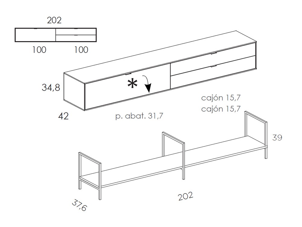 Aparador Natur 02 de Tegar Mobel - 11