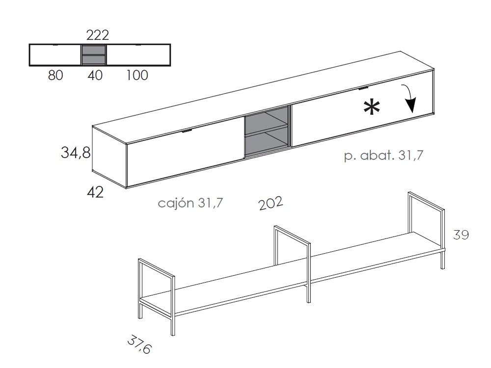 Aparador Natur 07 de Tegar Mobel - 8