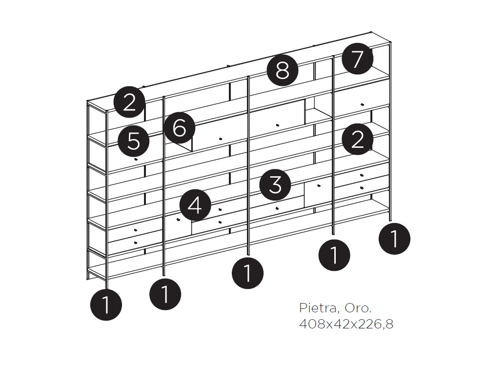 Librería a medida 04 de Tegar Mobel - 3