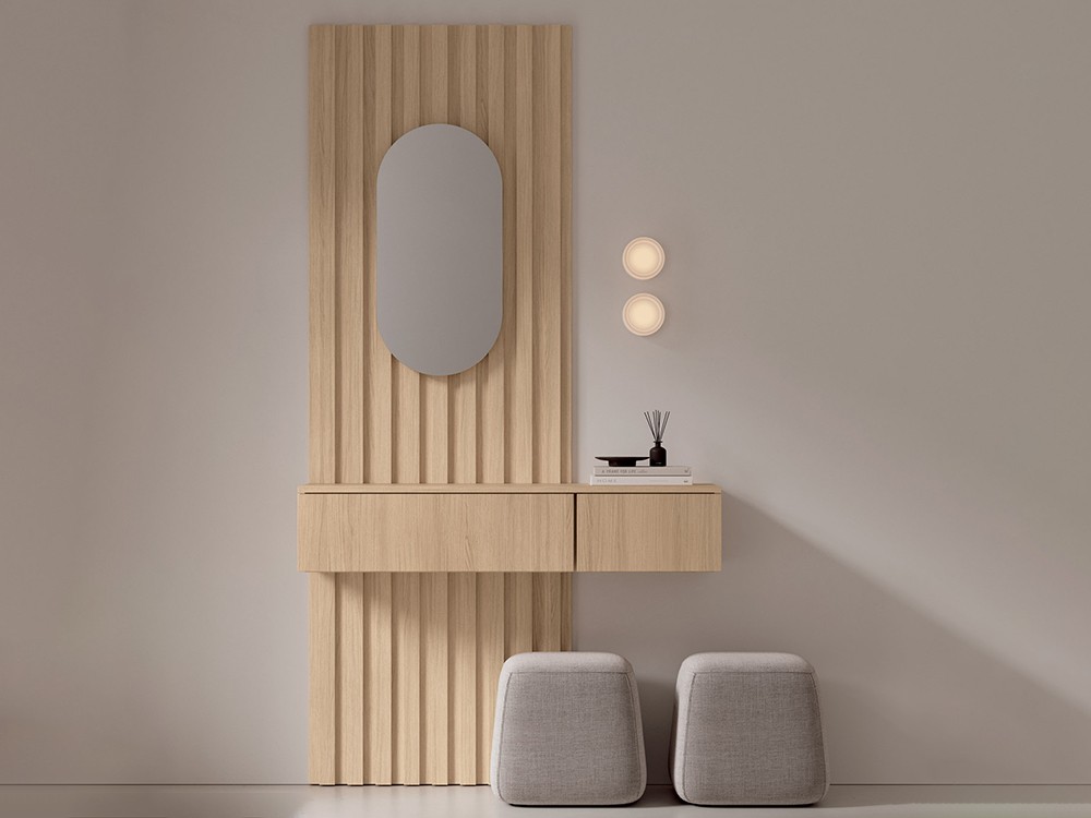 Mueble recibidor con panel Muss 01 de Tegar Mobel - 1