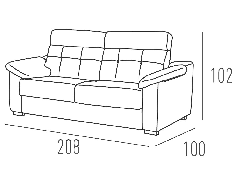 Sofá cama Kata Express de Mopal - 5
