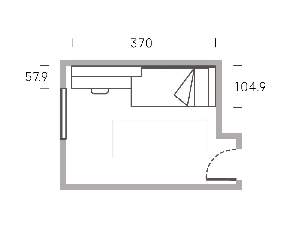 Cama con cajones y cabecero arcón Stay Young 01 de Antaix - 5