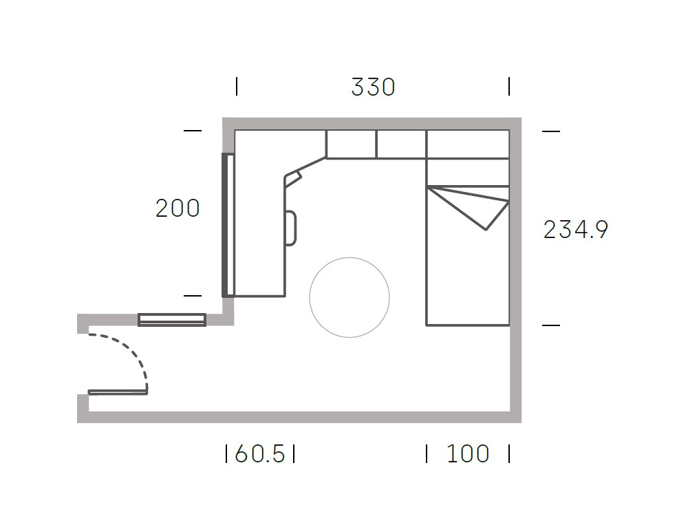 Cama juvenil con arcón y cajones Stay Young 05 de Antaix - 5