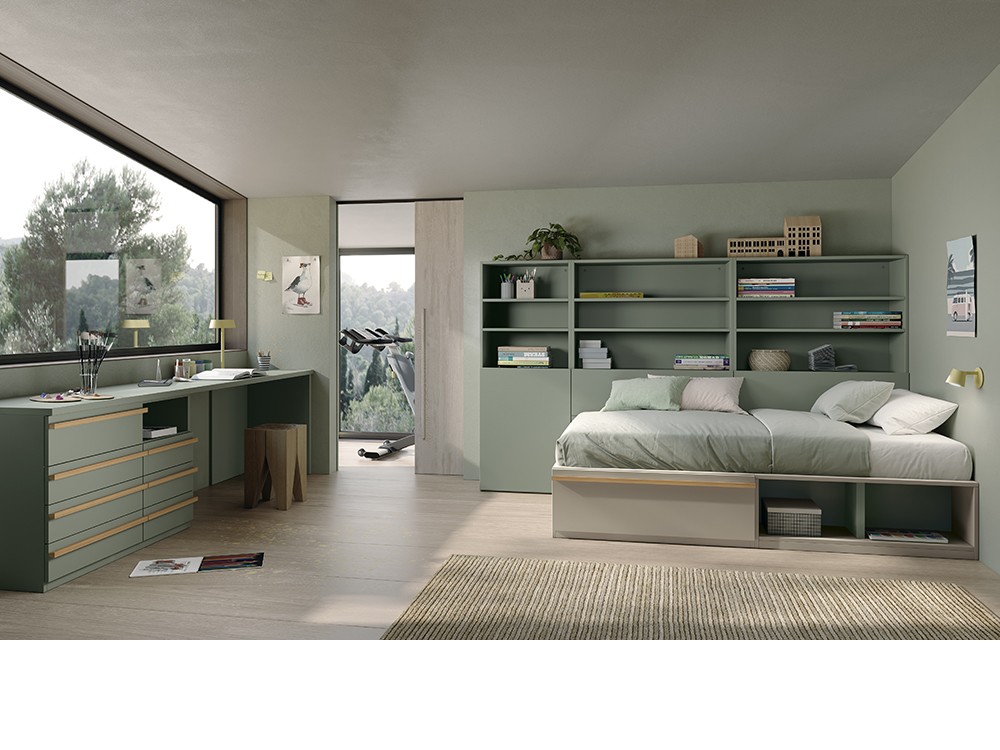 Cama con cajones Stay Young 07 de Antaix - 4