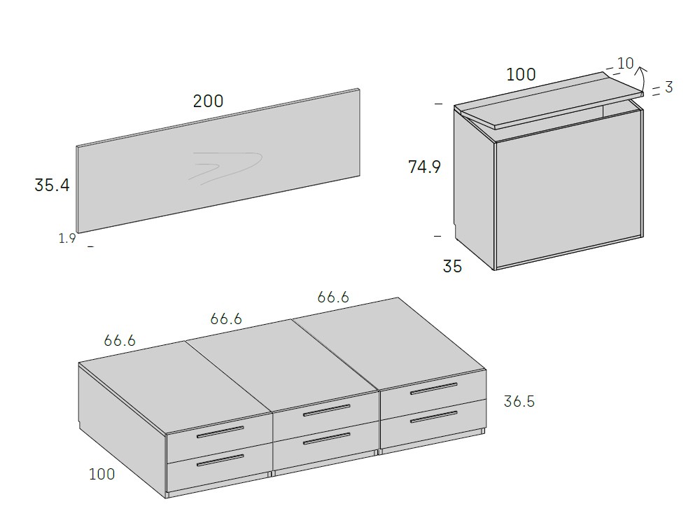 Cama con arcón Stay Young 11 de Antaix - 6