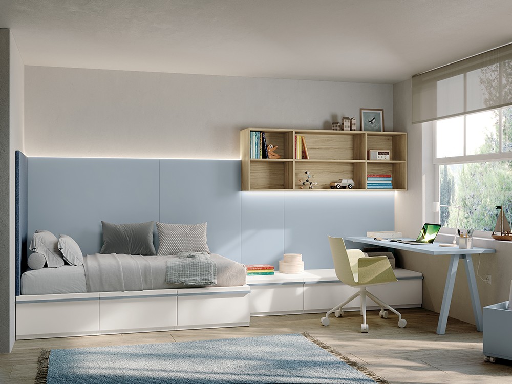 Cama con cajones Stay Young 12 de Antaix - 2