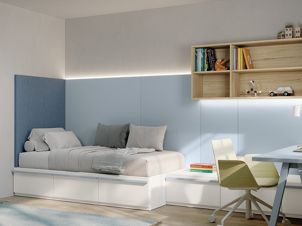 Cama con cajones Stay Young 12 de Antaix - 4