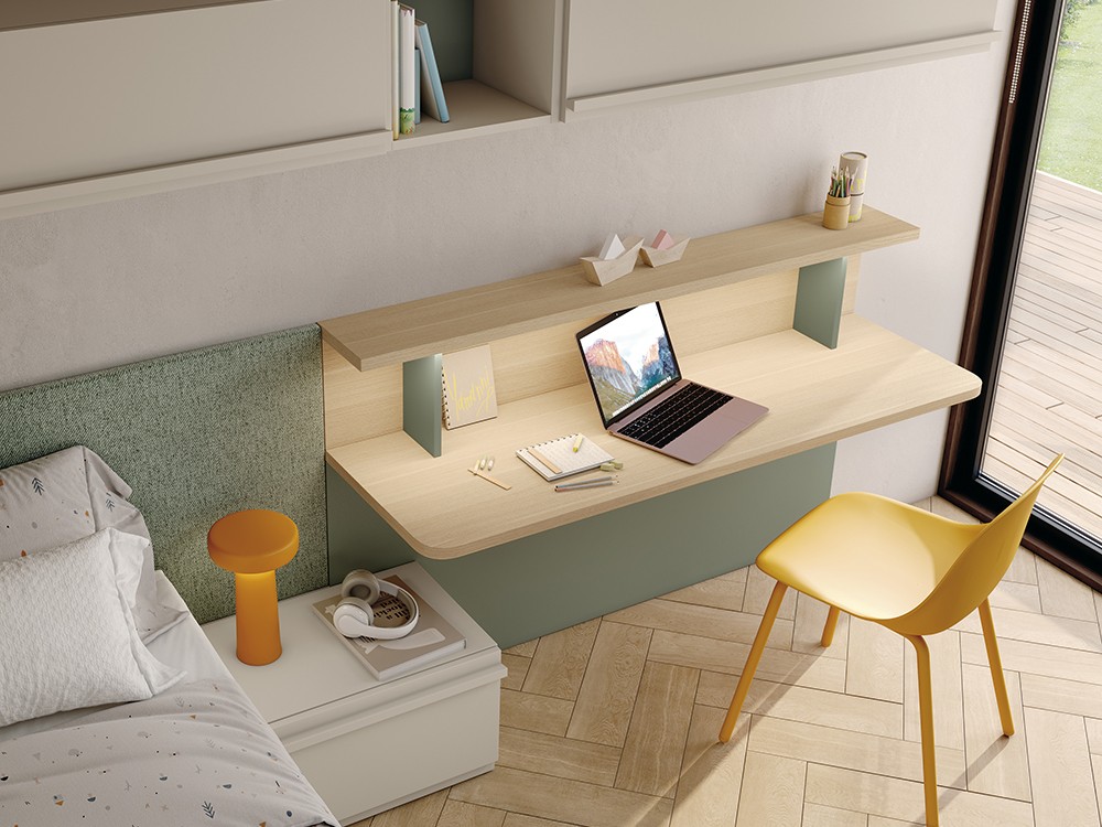 Cama con escritorio Stay Young 15 de Antaix - 2