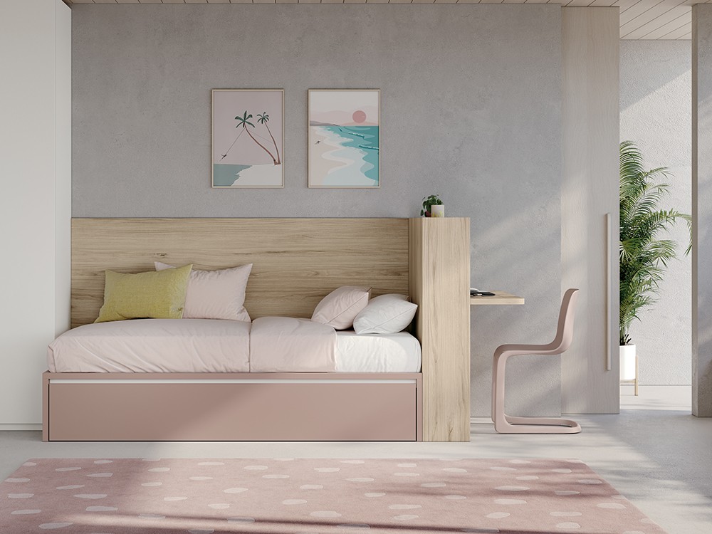 Cama con escritorio Stay Young 16 de Antaix - 1