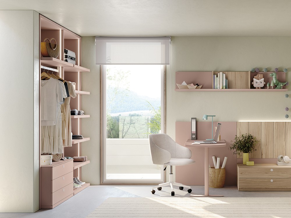 Cama con escritorio Stay Young 19 de Antaix - 3