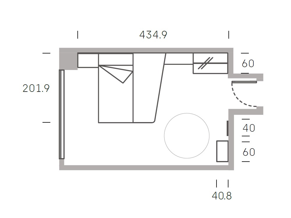 Cama con escritorio Stay Young 22 de Antaix - 4