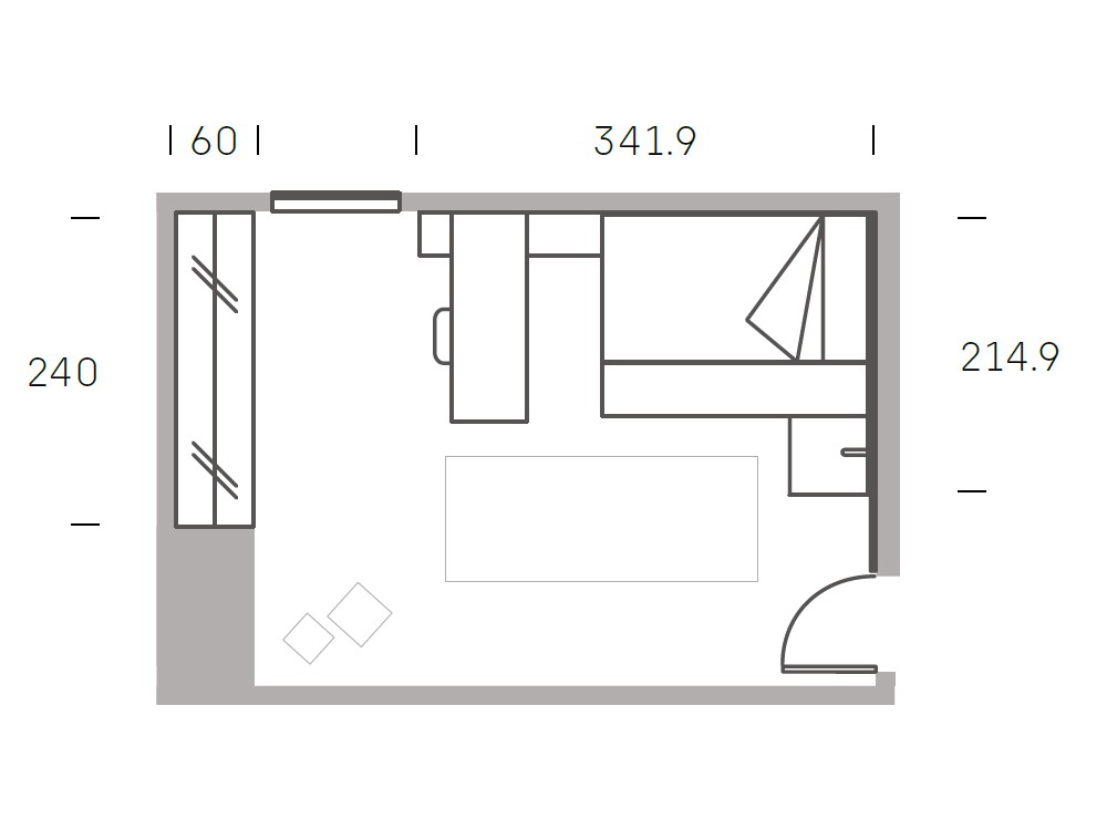 Cama con escritorio Stay Young 23 de Antaix - 6