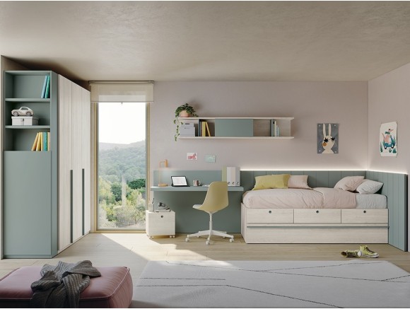 Cama nido con arrastre Stay Young 24 de Antaix - 2