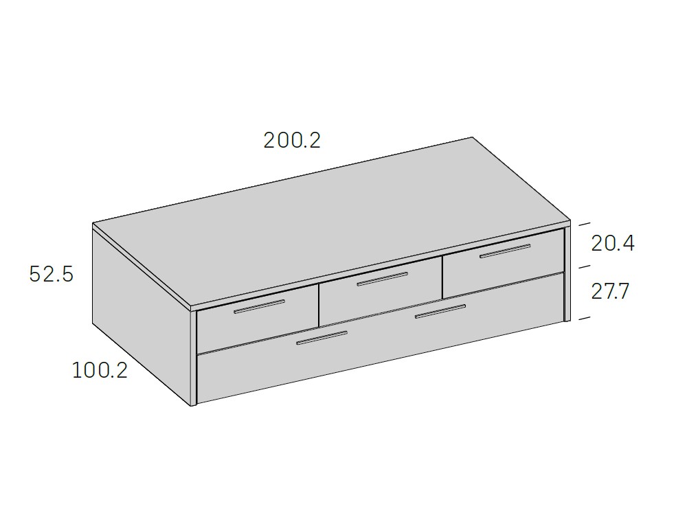 Cama compacta con arrastre Stay Young 27 de Antaix - 6