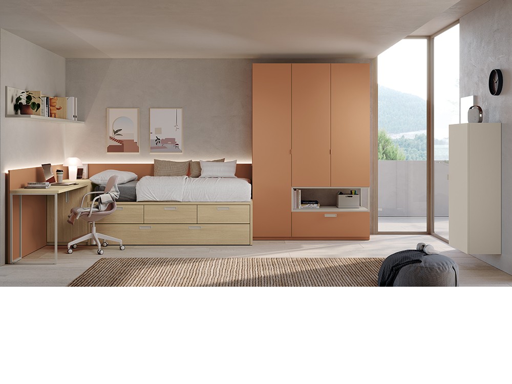 Cama compacta con arrastre Stay Young 27 de Antaix - 5