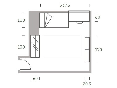 Cama compacta con arrastre Stay Young 29 de Antaix - 5