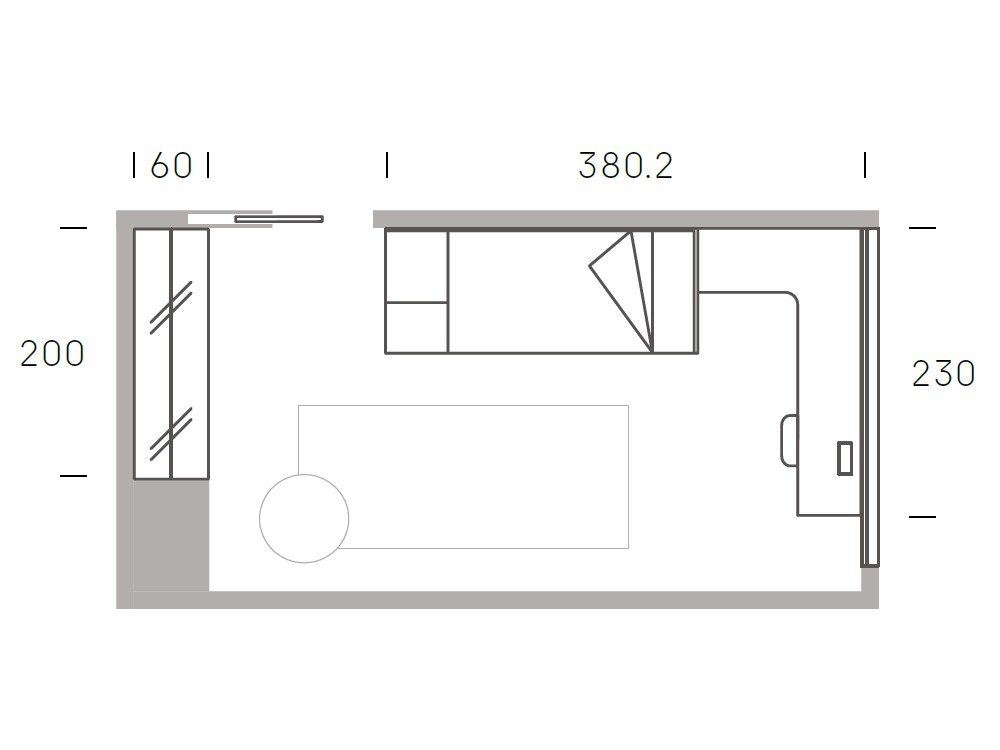 Cama compacta con arrastre Stay Young 30 de Antaix - 8