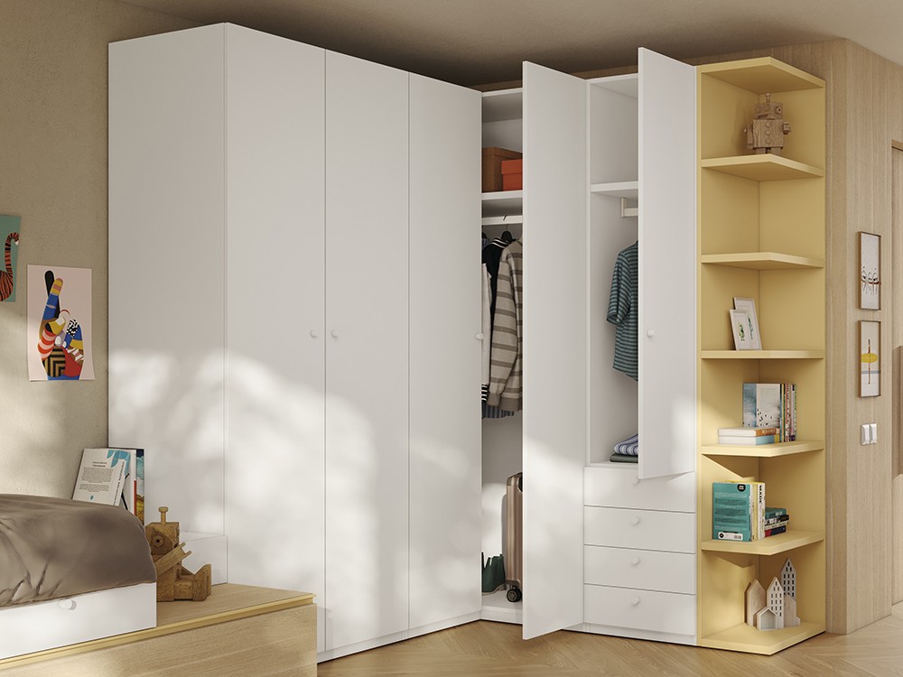 Cama con escritorio extraíble Stay Young 31 de Antaix - 3