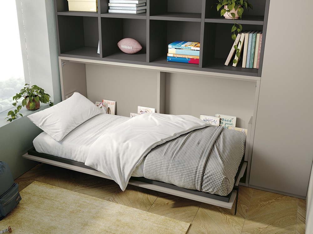 Cama abatible horizontal 90cm Stay Young 37 de Antaix - 2