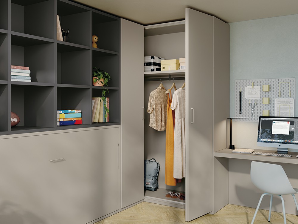 Cama abatible horizontal 90cm Stay Young 37 de Antaix - 13