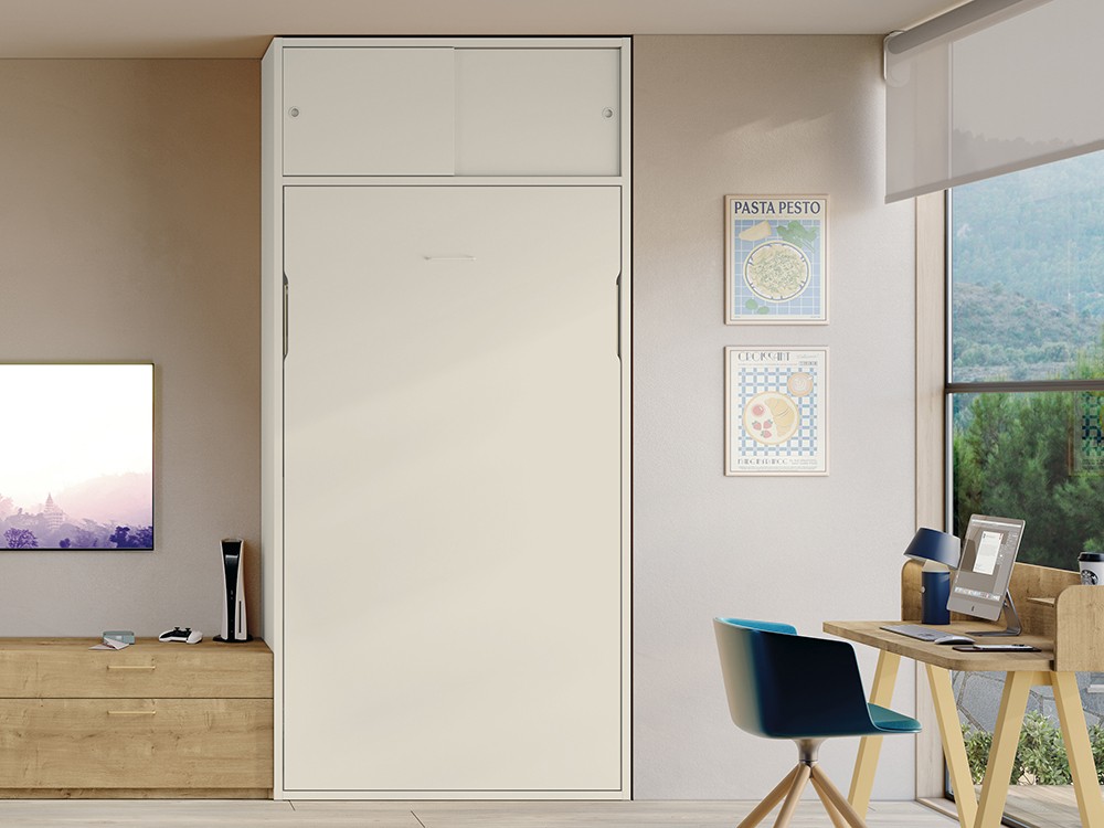 Cama abatible con altillo 105cm Stay Young 42 de Antaix - 3