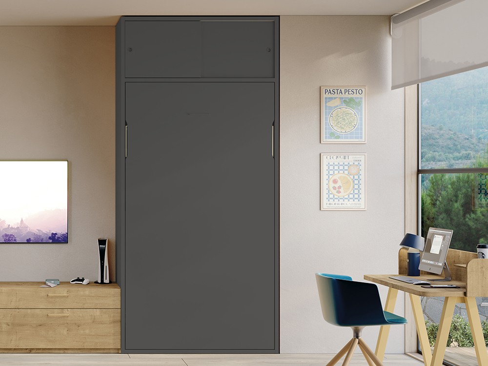 Cama abatible con altillo 105cm Stay Young 42 de Antaix - 5