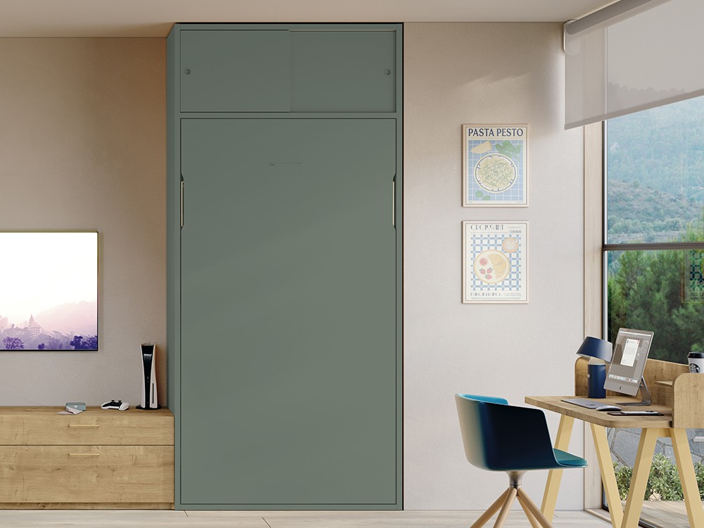 Cama abatible con altillo 105cm Stay Young 42 de Antaix - 6