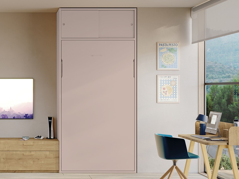 Cama abatible con altillo 105cm Stay Young 42 de Antaix - 7