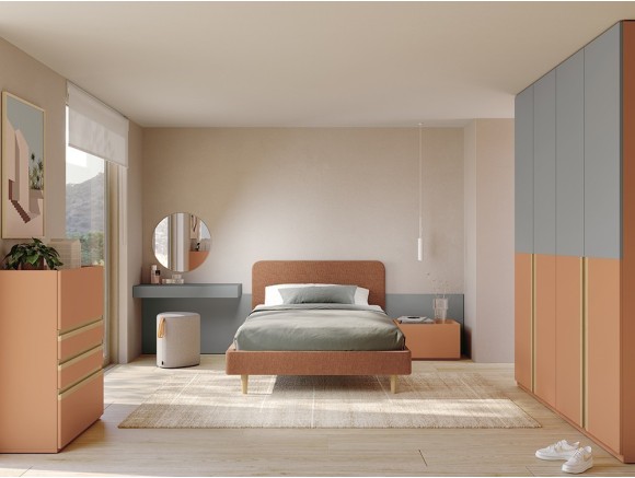 Cama tapizada Nett Stay Young 50 de Antaix - 1