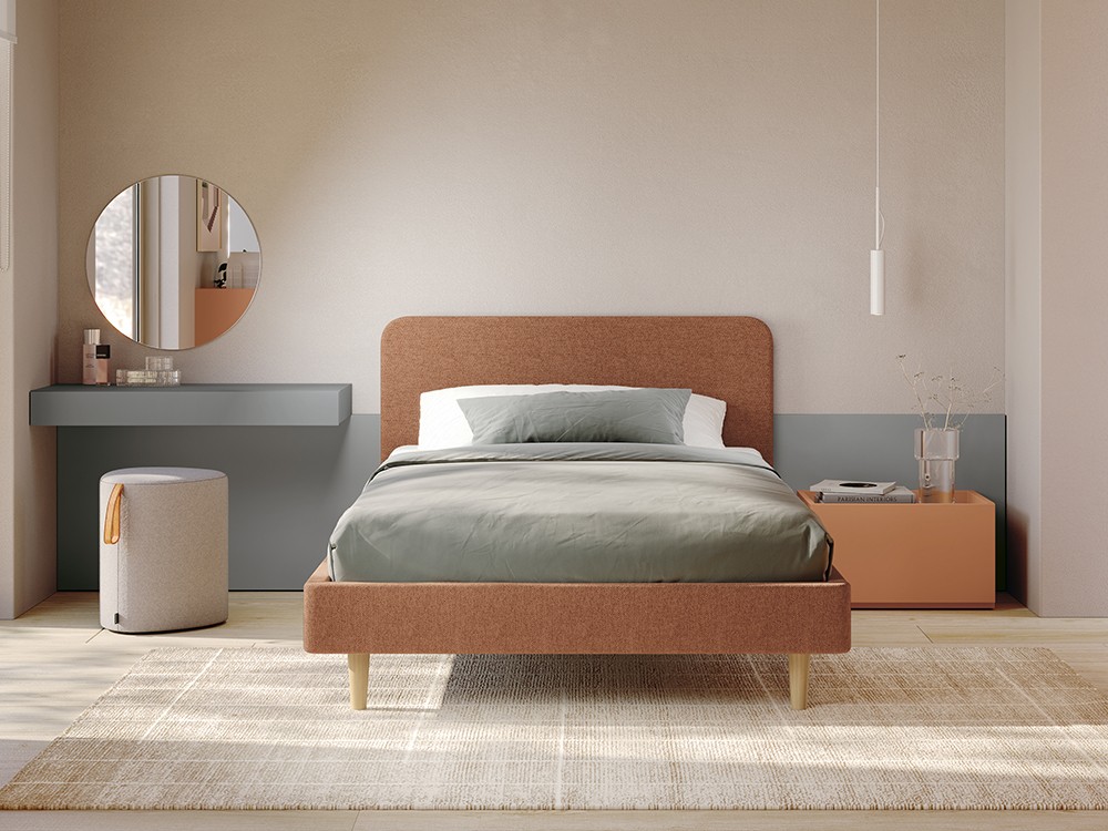 Cama tapizada Nett Stay Young 50 de Antaix - 3