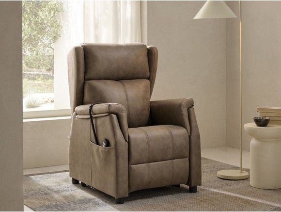 Sillón relax manual o elevable de dimensiones reducidas Alma de Mopal - 1