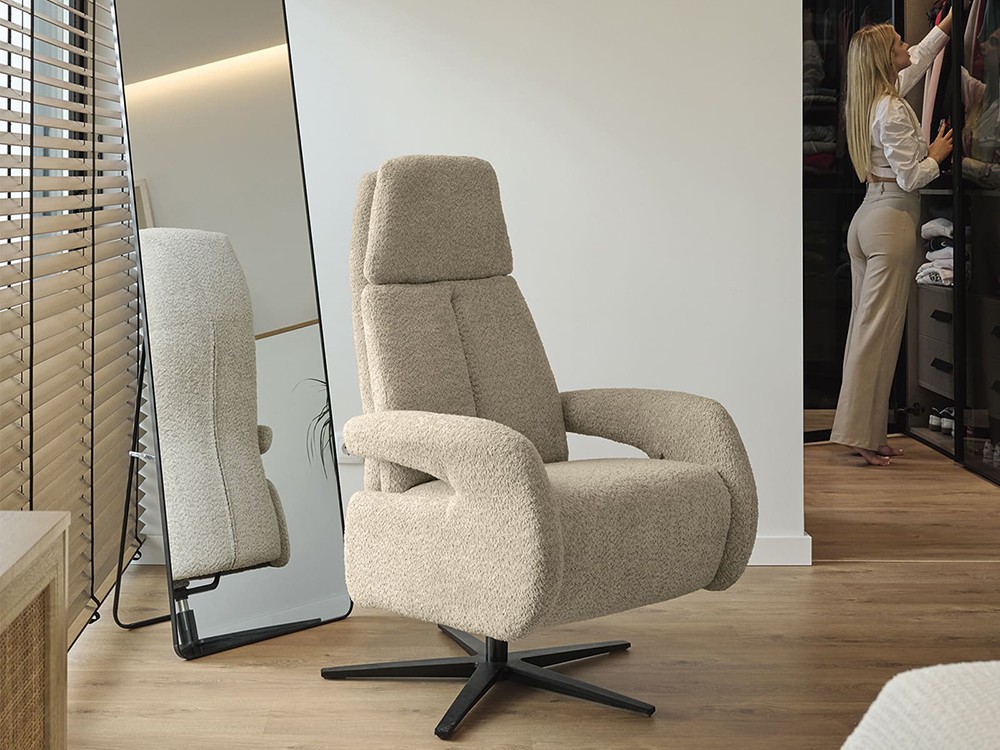 Sillón relax giratorio Black de Mopal - 1