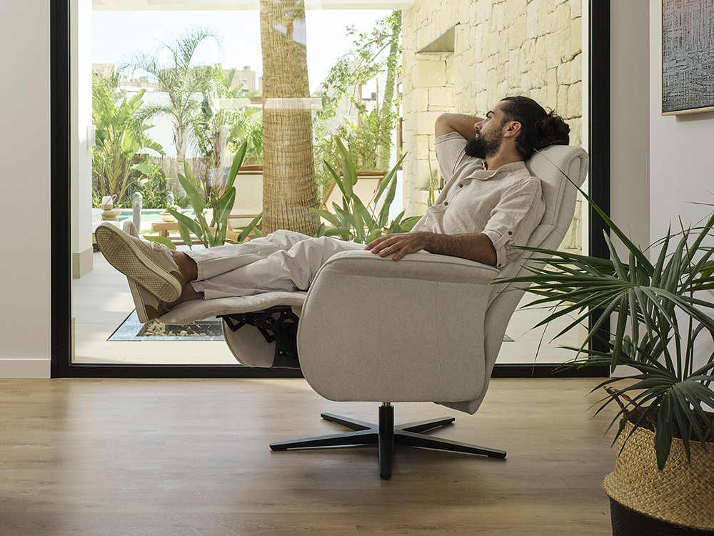 Sillón relax giratorio manual  o motorizado Gala de Mopal - 5