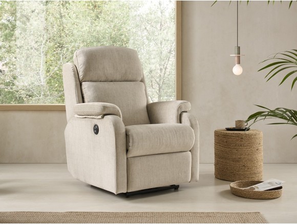 Sillón relax pared "0" manual, motorizado o elevable Laura de Mopal - 1
