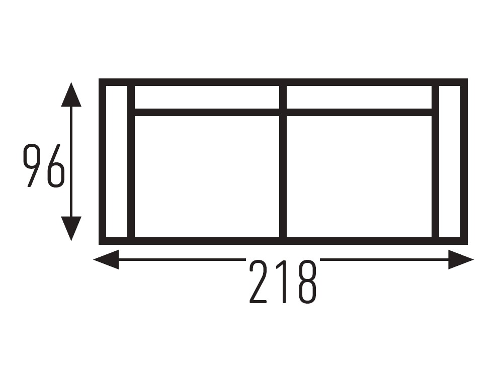Sofá cama de apertura italiana con colchón de 14 cm Grecia de Mopal - 7