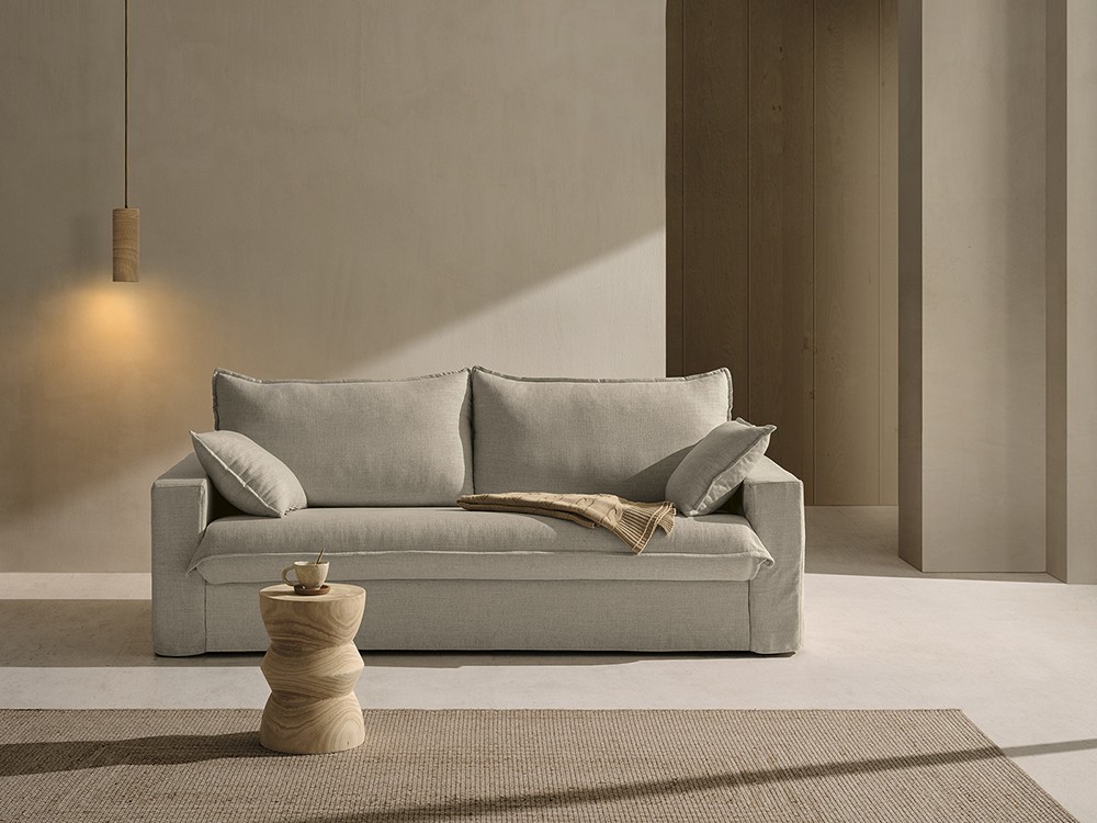 Sofá cama de lino Nadir de Mopal - 1