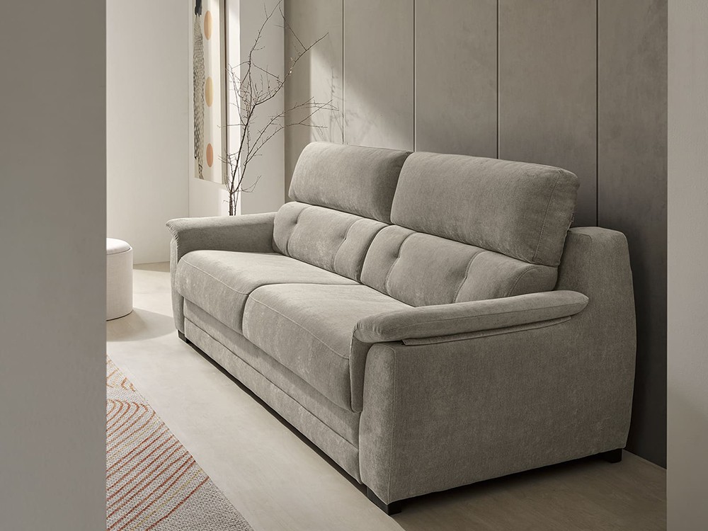 Sofá cama de apertura italiana con colchón de 18cm Vigo de Mopal - 5
