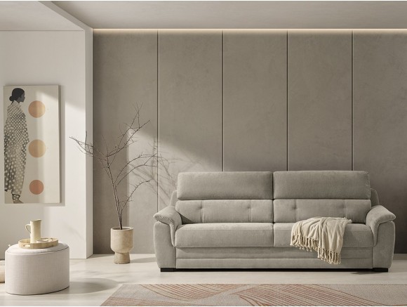 Sofá cama de apertura italiana con colchón de 18cm Vigo de Mopal - 1