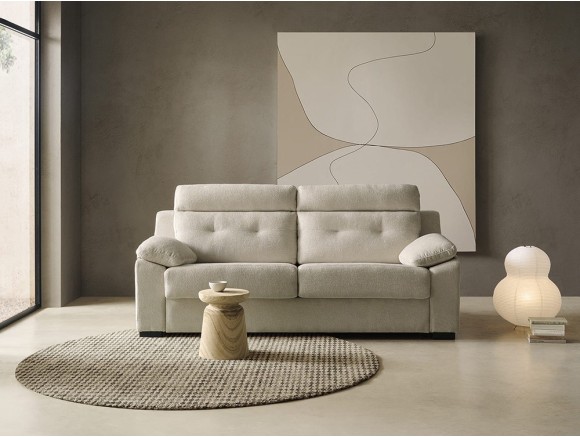 Sofá cama de apertura italiana con colchón de 18cm de grosor Triana de Mopal - 1