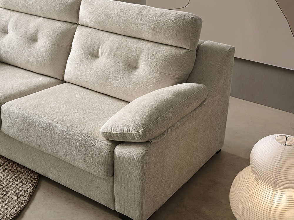 Sofá cama de apertura italiana con colchón de 18cm de grosor Triana de Mopal - 5