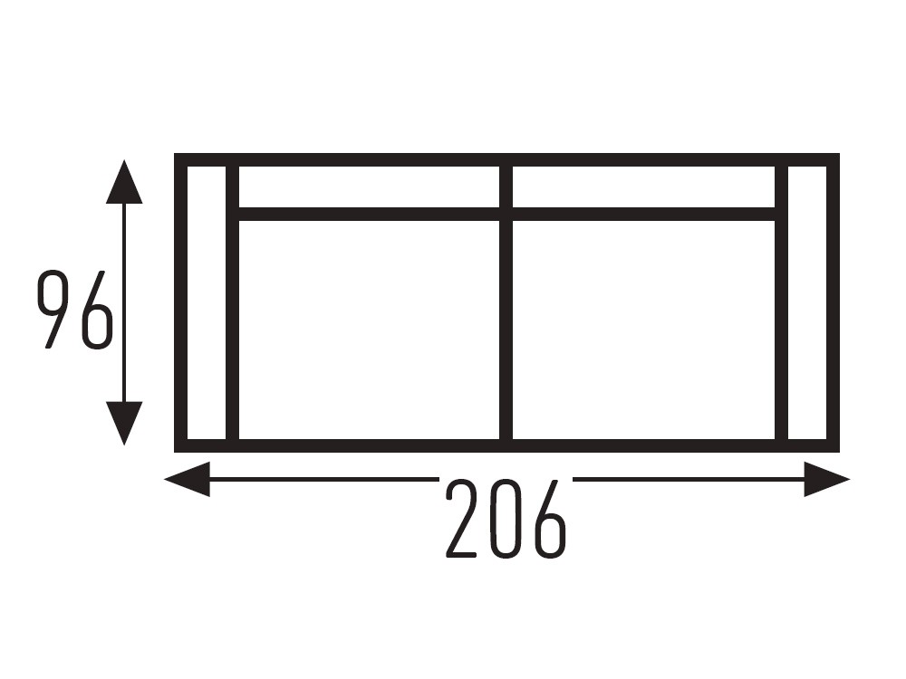 Sofá cama de apertura italiana con colchón de 18cm de grosor Triana de Mopal - 7
