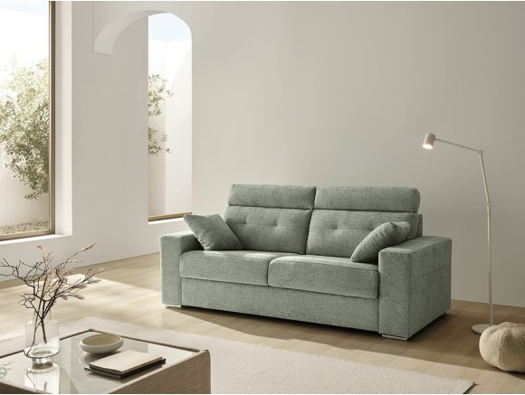 Sofá cama de apertura italiana con colchón de 18cm de grosor Olivia de Mopal - 1