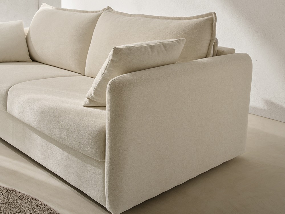 Sofá cama de apertura italiana con colchón de 18cm de grosor Chanel de Mopal - 5