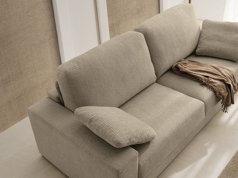 Sofá cama de apertura italiana con colchón de 16cm de grosor Bari de Mopal - 4