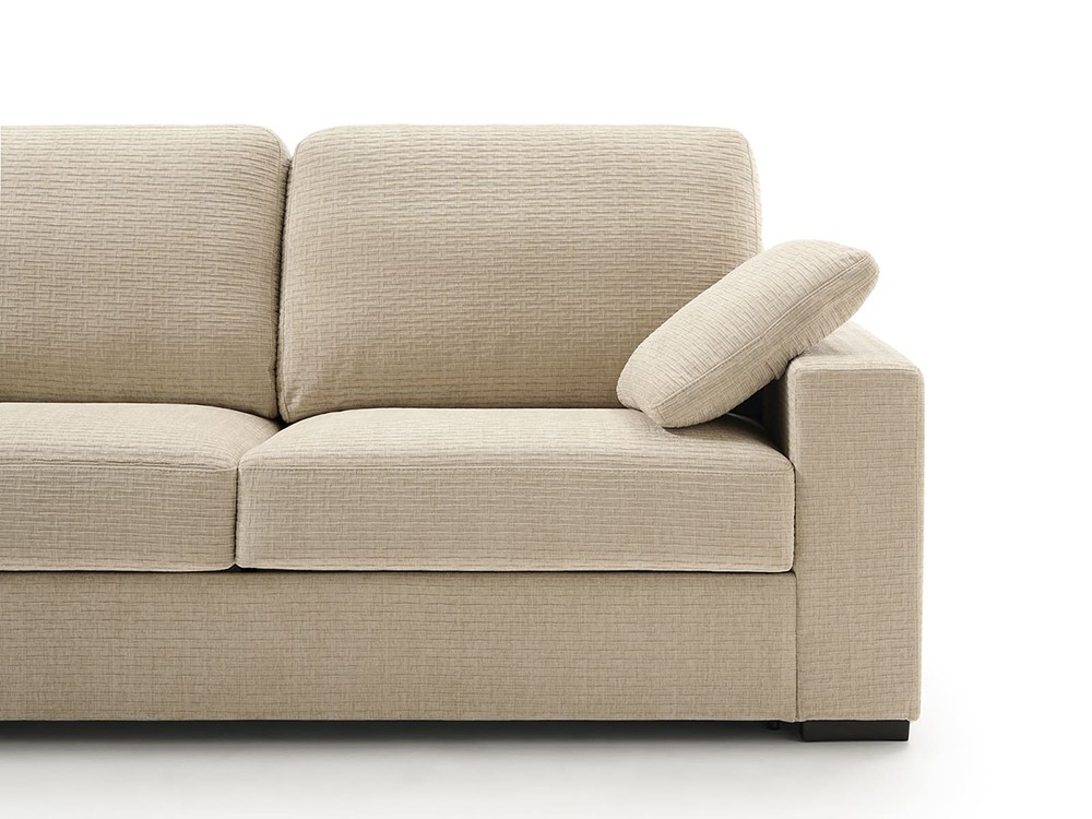 Sofá cama de apertura italiana con colchón de 16cm de grosor Bari de Mopal - 5